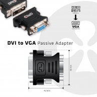 DVI auf VGA Passiver Adapter