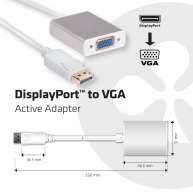 Displayport to VGA Active Adapter