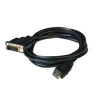 DVI - HDMI 1.4 Kablo M/F 2m/6.56ft Çift Yönlü