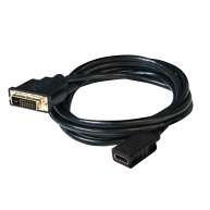 DVI - HDMI Kablo M/F 2m/6.56ft Çift Yönlü