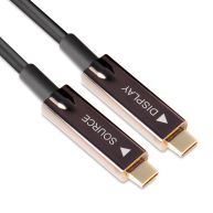 USB Gen 2 Tipo C Cable 4K60Hz Óptico activo A/V Unidireccional M/M 20 m / 65.62 pies