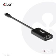 USB Gen2 Typ-C auf HDMI 4K120Hz HDR10 mit DSC 1.2 aktiver Adapter St./B.