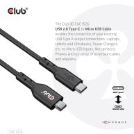 USB 2.0 Typ-C auf Micro USB Kabel St./St. 1 Meter