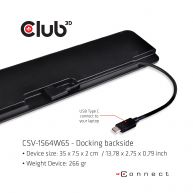USB Gen1 Typ-C Triple Display Dynamic PD Charging Dock mit 65 Watt Ladegerät