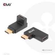 USB-Typ-C Gen2 gewinkelte Adapter im Set von 2 Stück, bis zu 4K120Hz 240Watt EPR St./B