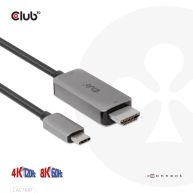 CAC-1587 USB Gen2 Type-C auf HDMI 4K120Hz/8K60Hz HDR10, DSC1.2 Aktives Kabel M/M 3m