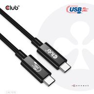 USB4 Gen3x2 Typ-C Bi-Direktionales USB-IF Zertifiziertes Kabel 8K60Hz, Daten 40Gbps, PD 240W(48V/5A) EPR St./St. 1m 