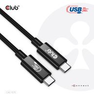 USB4 Gen2x2 Typ-C Bi-Direktionales USB-IF Zertifiziertes Kabel 4K60Hz, Daten 20Gbps, PD 240W(48V/5A) EPR St./St. 2m 