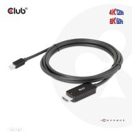 MiniDisplayPort 1.4 a HDMI 4K120Hz o 8K60Hz HDR10+ Cable M/M 1,8 m / 6 pies