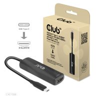 Adaptador activo USB Gen2 tipo C a HDMI 8K60Hz o 4K120Hz HDR10+ con DSC1.2 con  Power Delivery 3.0 M/F