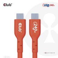 Cable certificado USB2 tipo C bidireccional USB-IF Datos 480 Mb, PD 240 W (48 V/5 A) EPR M/M 4 m/13,13 pies