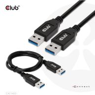 USB Type-A Gen2(10G) cable, 3A M/M 0.5m / 1.64 ft