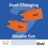 2-Pack USB C Charger 30 Watt Orange