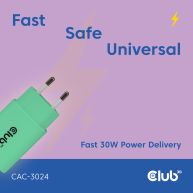 2-Pack USB C Charger 30 Watt Green