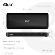14-1 USB-C® Quad Display Docking Station 