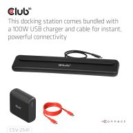 12-1 USB-C® Triple Display PD3.0 100W Docking Station + Charger 