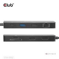 9-1 Dual HDMI™  Display USB-C® Hub PD3.0 100W 