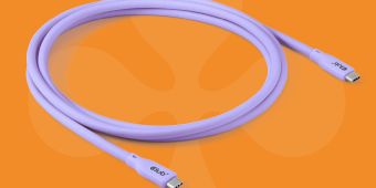 USB C cable purple