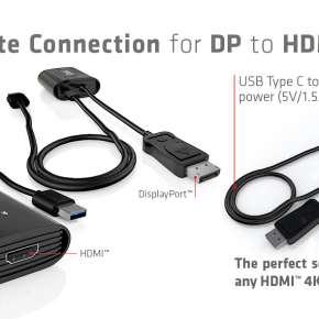 CAC-1085 The Ultimate Connection for DP to HDMI 4K120H