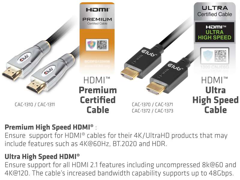 ¿Por qué es importante un cable HDMI certificado?